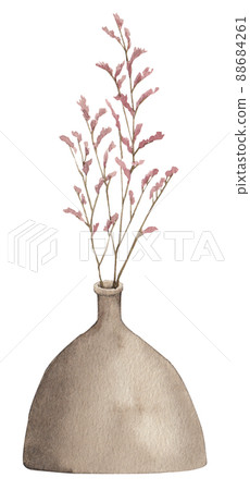 Nordic vintage home decor watercolor 88684261