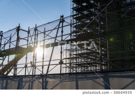 施工現場腳手架 88684939
