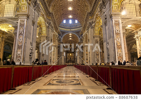Inside the Vatican St. Peter's Basilica, Vatican Inside the Vatican St. Peter's Basilica, Vatican 88687638
