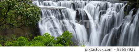 Taiwan, waterfall, Shifenliao waterfall, Taiwan, Taki, Shifenliao Taki, Taiwan, waterfall, 88687922