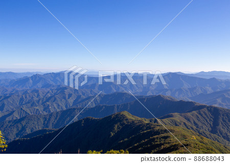 從越後駒岳到越後峠途中的風景 從越後駒岳到越後峠途中的風景 88688043