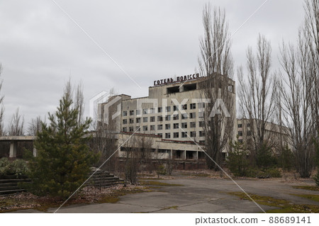 Chernobyl cityscape 88689141