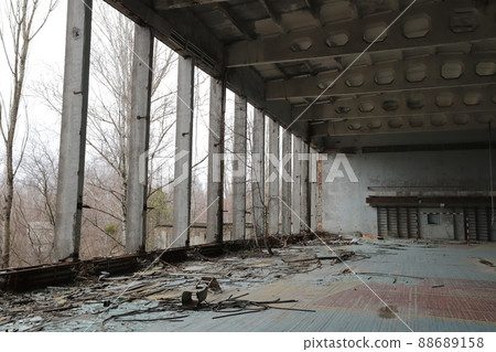 Chernobyl ruins 88689158