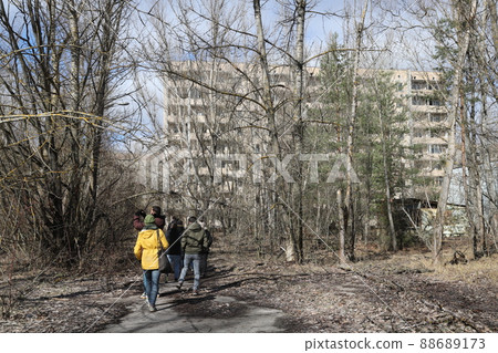 Chernobyl ruins 88689173