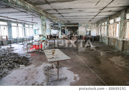 Chernobyl ruins 88689191