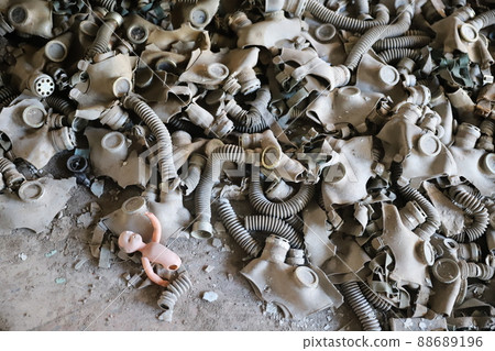 Chernobyl ruins 88689196