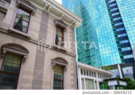 舊新橋站鐵道歷史陳列室和汐留市中心（東京都港區東新橋） 88689231