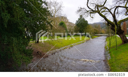 Historic buildings at the famous old town of Baden-Baden Historic buildings at the famous old town of Baden-Baden 88692819