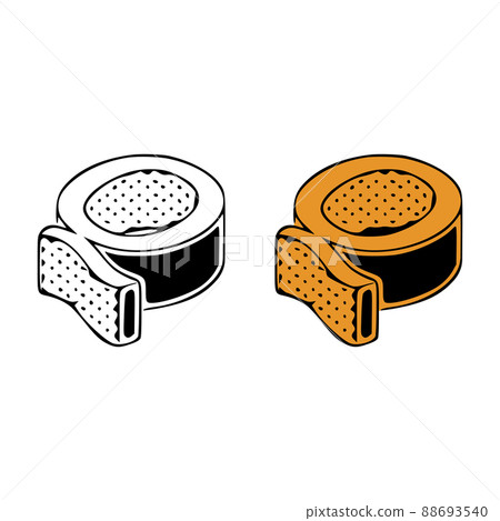 Isometric letter q doodle vector illustration on white background. Letters clip art. Isometric letter q doodle vector illustration on white background. Letters clip art. 88693540