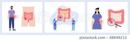 Appendix pain concept Appendix pain concept 88699212