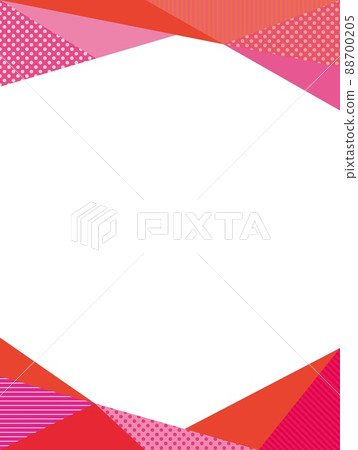 幾何圖案框架條紋點空白 幾何圖案框架條紋點空白 88700205