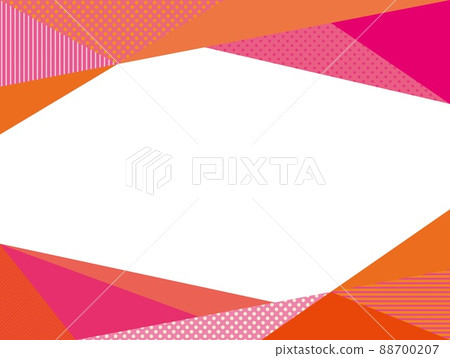 幾何圖案框架條紋點空白 幾何圖案框架條紋點空白 88700207