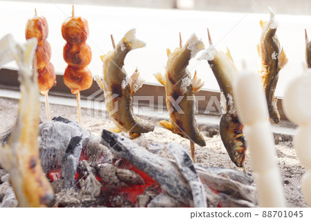Salt-grilled sweetfish dumplings 88701045