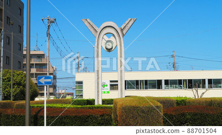 Scenery of Misato Station on the JR East Musashino Line and its surroundings (photographed in April 2022) 88701504