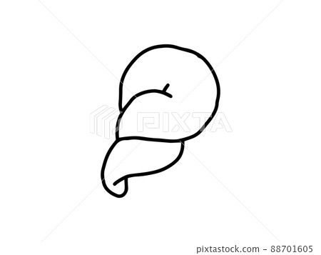 扭曲的麵包/線描 扭曲的麵包/線描 88701605