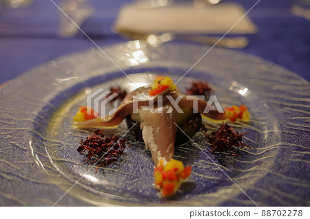 醃製竹莢魚(法國菜) 醃製竹莢魚(法國菜) 88702278