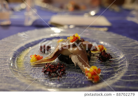 醃製竹莢魚(法國菜) 醃製竹莢魚(法國菜) 88702279