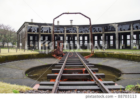 Former Bungo Mori Roundhouse designated as an industrial heritage Former Bungo Mori Roundhouse designated as an industrial heritage 88703113
