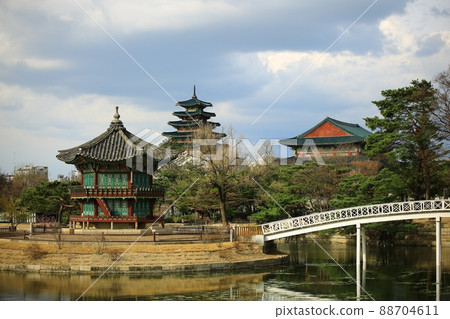 春遊,世界遺產,景福宮 春遊,世界遺產,景福宮 88704611