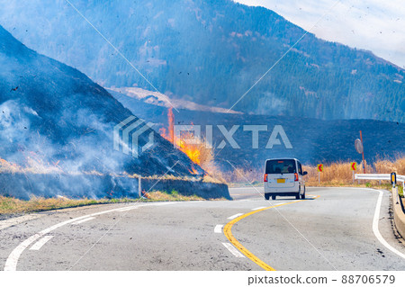 《Kumamoto Prefecture》 Aso / Burning 88706579