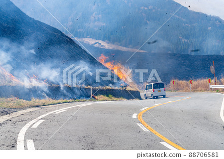 《熊本縣》阿蘇/燃燒 88706581