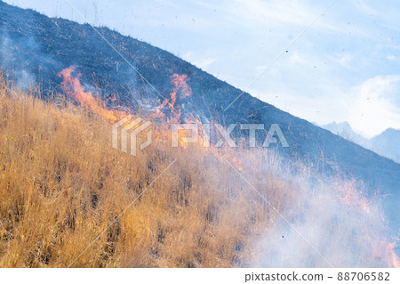 《熊本縣》阿蘇/燃燒 《熊本縣》阿蘇/燃燒 88706582