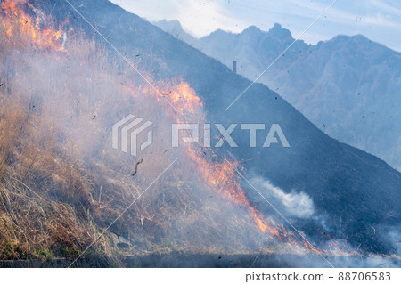 《熊本縣》阿蘇/燃燒 88706583