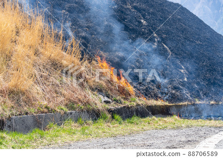 《熊本縣》阿蘇/燃燒 88706589