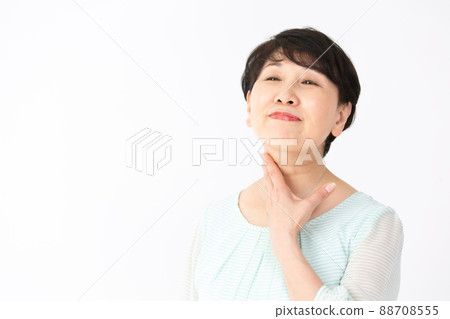高級女性美麗形象領口 高級女性美麗形象領口 88708555