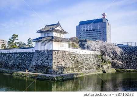 Oita Funai Castle Ruins and Sakura Oita Funai Castle Ruins and Sakura 88710288