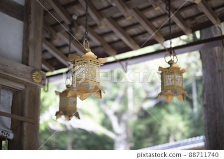 大阪府東大阪市出雲町平岡神社的燈籠 大阪府東大阪市出雲町平岡神社的燈籠 88711740