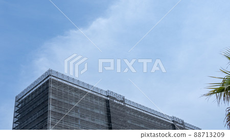 Scaffolding for condominium renovation work 88713209