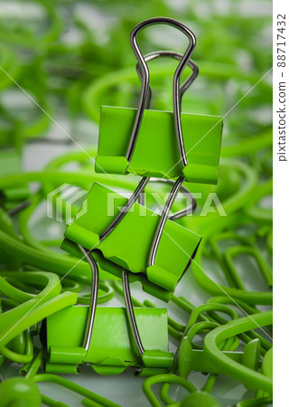 Supplies Stationery Binder Clip Close-up Supplies Stationery Binder Clip Close-up 88717432