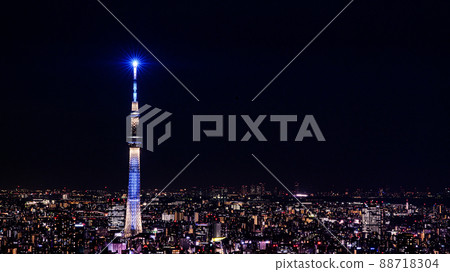 Tokyo night view 88718304