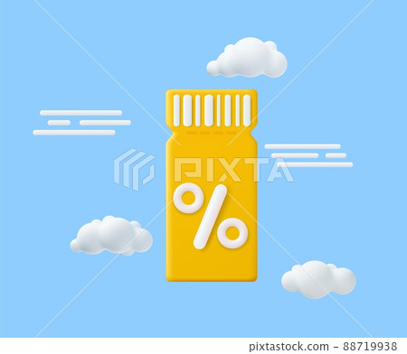 3D renderin coupon 3D renderin coupon 88719938