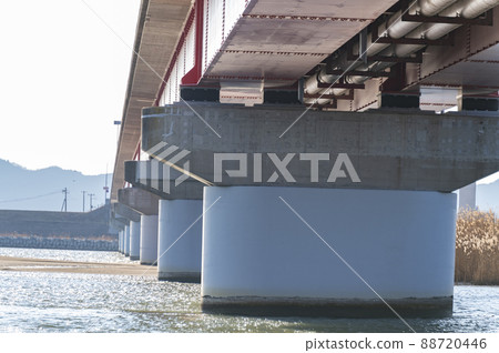 Pier of the bridge 88720446