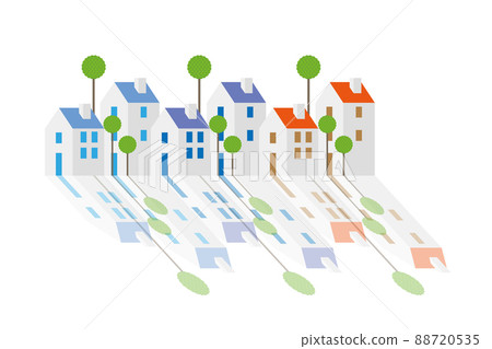 Beautiful cityscape and enjoyable living. Creating a city where people can live brightly and happily. Beautiful cityscape and enjoyable living. Creating a city where people can live brightly and happily. 88720535