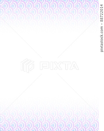 Background material: Scale pattern drawn with oil pastels, blue-purple, gradation that darkens from the center to the top and bottom, vertical, other colors available Background material: Scale pattern drawn with oil pastels, blue-purple, gradation that darkens from the center to the top and bottom, vertical, other colors available 88722014