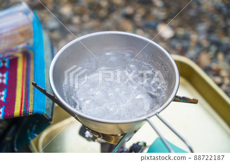 煮沸的熱水 煮沸的熱水 88722187