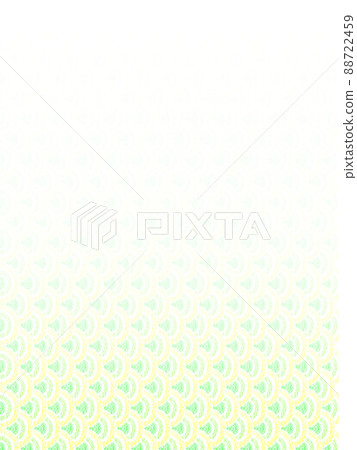 Background material: Scale pattern drawn with oil pastels, yellow-green color, gradation that darkens from top to bottom, vertical, other colors available Background material: Scale pattern drawn with oil pastels, yellow-green color, gradation that darkens from top to bottom, vertical, other colors available 88722459