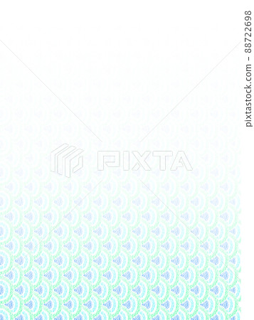 Background material: Scale pattern drawn with oil pastels, light blue, gradation that darkens from top to bottom, vertical, other colors available Background material: Scale pattern drawn with oil pastels, light blue, gradation that darkens from top to bottom, vertical, other colors available 88722698