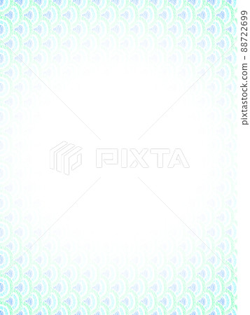 Background material: Scale pattern drawn with oil pastels, light blue, gradation that darkens radially from the center, vertical, other colors available 88722699