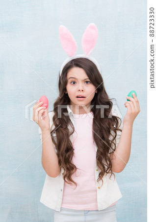 Inspiration concept. Have fun. Holiday attributes. Easter eggs. 88723330