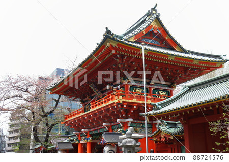 Kanda Shrine's Kanda Shrine and Sakura, Sotokanda, Chiyoda-ku, Tokyo 88724576
