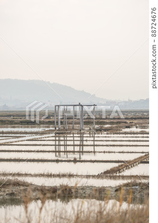 Abandoned old Secovlje Saltpans Natural Park Abandoned old Secovlje Saltpans Natural Park 88724676