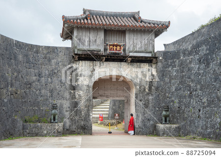 首里城觀會門風景 88725094