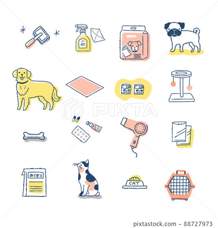 Various pet-related item sets 88727973