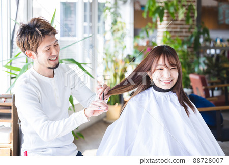 美髮師 美髮師 美髮師 理髮 女人 88728007