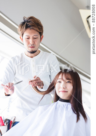 美髮師 美髮師 美髮師 理髮 女人 88728008