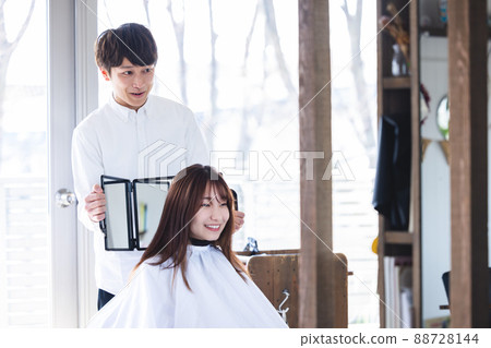 美髮師 美髮師 美髮師 理髮 女人 88728144